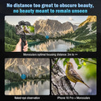 15×55 Monocular Telescope, HD High Powered - Image 4