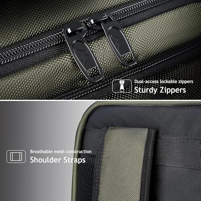 MATEIN Carry on Travel Laptop Backpack, Large Flight Approved Personal Item - Image 7