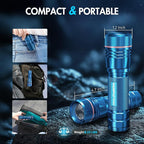 WdtPro Rechargeable Flashlights High Lumens, 1 Pack 10H Long Lasting Super - Image 5