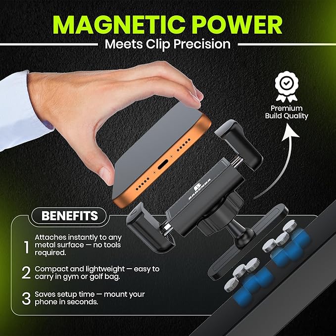 Magnetic Phone Holder for Gym - Image 5