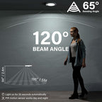 ZAGO LED 6" 120 Volts Closet Light Wired, PIR Motion Sensor Ceiling Disc Light - Image 4