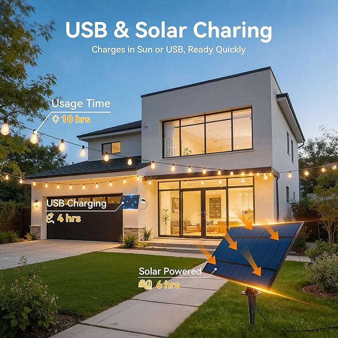 Ollny S11 50FT Solar String Lights Outdoor - Image 6