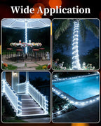 MERRIMAX M Solar Rope Lights Outdoor, 72FT 200LED Solar String Lights - Image 6