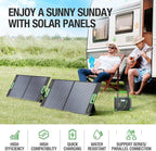 100W Portable Solar Panel for Power Station Generator, 23.5% High Efficiency - Image 4