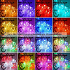 Color Changing String Lights Plug in, 33ft 60LED Connectable Crystal Globe - Image 8