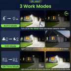 ALUSSO Motion Sensor Outdoor Lights, 30W 3500LM Flood Lights Outdoor 120V - Image 5