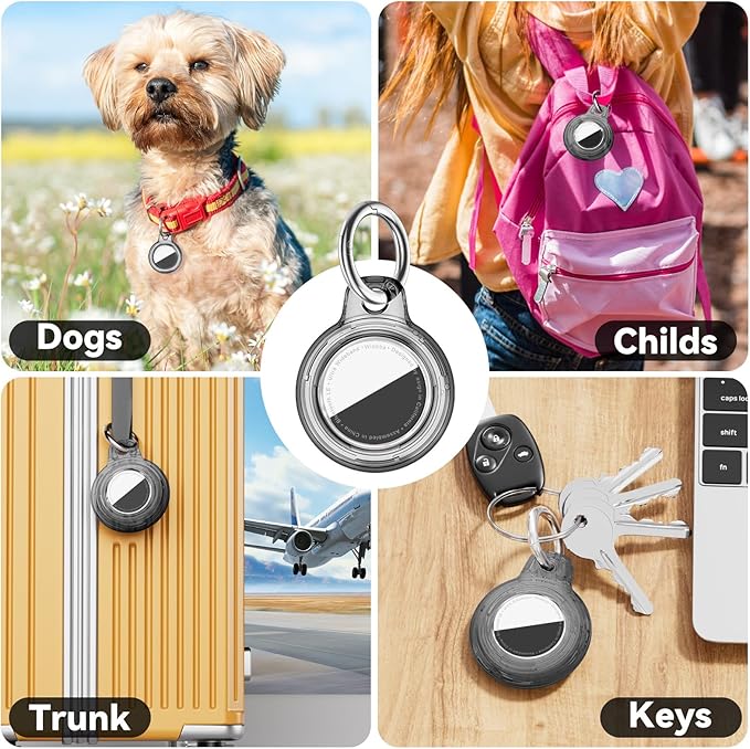 for Apple AirTag 2nd & 1st Gen, Waterproof Case - Image 3
