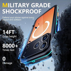 Red2Fire for iPhone 17 Pro Max Case Waterproof, Phone Case 6.9" Blue/Clear - Image 3