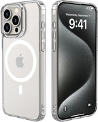 Magnetic Designed for iPhone 15 Pro Case Clear by Unknown