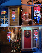 Toodour Solar Decorative Lights Outdoor, Solar Wind Chimes Outside Decorative - Image 5
