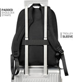 ZORFIN 26L Black Backpack for College, and Travel: Water Resistant Bookbag - Image 5