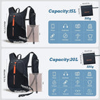 BECOJADDE 15L Small Hiking Backpack - Image 4