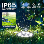SOLPEX 10 Pack Solar Ground Lights Outdoor Waterproof, Solar Powered Pathway - Image 6