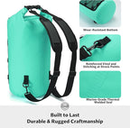 STOVER 5/10/25/30/40/55L Waterproof Dry Bag- Roll-Top Backpack w/Phone Case- - Image 4