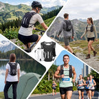 KUYOU Running Vest for Women & Men, Lightweight Hydration Backpack - Image 7