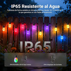 NEEWER 48ft Outdoor String Lights, App Control Smart AI RGBW Hanging Outside - Image 6