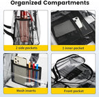 Vorspack Clear Backpack Heavy Duty PVC Transparent Backpack Extra Large Clear - Image 4