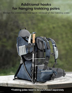 besrey Baby Backpack Carrier, Toddler Hiking Backpack - Image 9