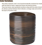 240 Ft Wicker Repair Kit, Plastic Wicker Repair Supplies, Gradient Dark Brown - Image 5