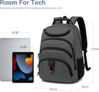 Boavan Laptop Backpack for men, 15.6 inch Laptop Bag - Image 5