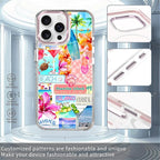 Case for iPhone 14 Pro Max, Coastal Beach Cover Coquette Collage Phone Case - Image 2