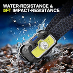 Favorlite 2 Pack Headlamp Rechargeable, 1300 Lumen Lightweight Bright - Image 7