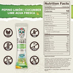 Salud 2-in-1 Hydration Packets + Immunity Electrolytes Powder, Cucumber Lime - Image 3