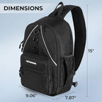 KastKing Karryall Sling Tackle Bag–Fishing Sling Pack, Fishing Backpack - Image 7