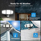 Lepro LED Security Lights, Outdoor Motion Sensor Light, Flood Lights - Image 5