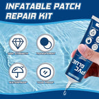 Yeardera Air Mattress Patch Kit, Waterproof Vinyl Repair Kit, High Strength PVC - Image 3