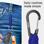 EOTW Paracord Keychain for Men Women Paracord Carabiner Backpack Keychain - Image 3