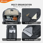 SKYSPER Sling Bag RFID Cross Body Bag Recycled Crossbody Backpack Travel Daypack - Image 5