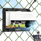 Phone Fence Mount with Shade & Cooling Fan by Unknown