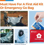 K Kingstar Emergency Blankets 120 Packs, Survival Gear - Image 6