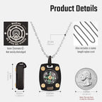 MecArmy Mini Titanium/Brass Compass, Waterproof IPX5 Pocket Compass - Image 3