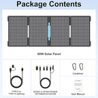 60W Portable Solar Panels Chargers - Image 8