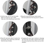 UNEEDE 4 Cords Zero Gravity Chair Replacement Cord, Antigravity Chair - Image 5