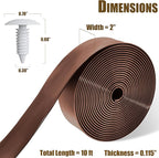 Vinyl Straps for Patio Chair Repair Kit 2'' Wide 10 Ft Long Replacement Straps - Image 2