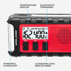 Midland - ER310PRO, Portable Emergency Bluetooth Weather AM/FM Radio - Image 3