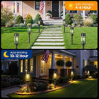 LETMY 12 Pack Solar Pathway Lights Outdoor, Solar Lights Outdoor Waterproof IP65 - Image 3