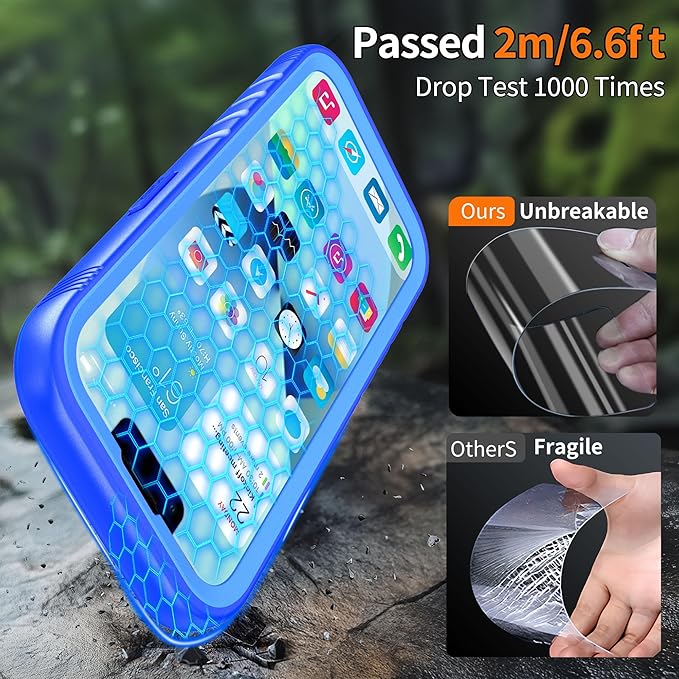Cozycase Compatible with iPhone 14 Pro Waterproof Case - Image 4