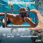 Mitywah for iPhone 17 Pro Max Waterproof Case, Military Metal Case - Image 3