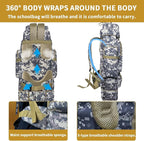 Hiking Backpack, 100L Large Camping Backpack, Expandable Waterproof MOLLE - Image 5