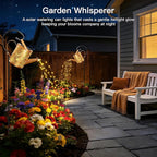 Ollny Solar Watering Can with Cascading Lights Outdoor Garden Decor, Birthday - Image 8