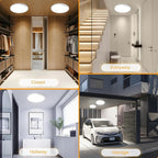 SunRider 12 Inch Rechargeable Motion Sensor LED Ceiling Light - Image 9