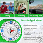 20 Pcs Acrylic Orienteering Compass Hiking Backpacking Survival Reliable - Image 7