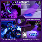 Vansky UV Flashlight Black Light, 51 LED Blacklight Pet Urine Detector - Image 5
