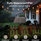 BLIATLUS 100FT Super Bright Solar String Lights Outdoor Waterproof - Image 4