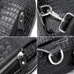 Hebetag Leather Sling Bag Crossbody Backpack - Image 5