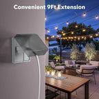 BN-LINK 9ft Outdoor Extension Cord, 16 Gauge General Purpose Power Cord - Image 5